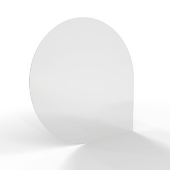 HS Flamingo sklo pod kamna - Kapka 1100x1100 mm / 6 mm