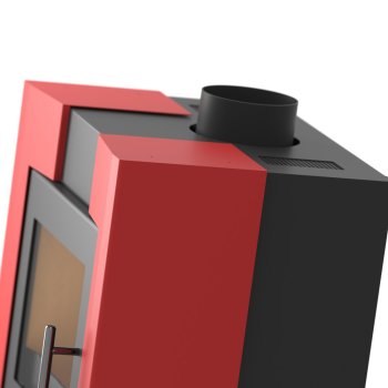 HS FLAMINGO krbová kamna ESPO II - červená