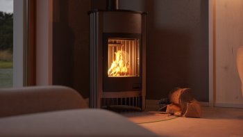 HS FLAMINGO krbová kamna MASTERFLAMME Grande I - šedá