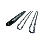Kraft&Dele vodící lišta + 2 řetězy 40cm 3/8 KD10152