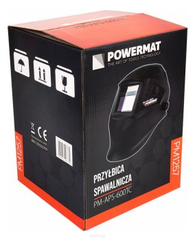 POWERMAT Profesionální samostmívací svářečská kukla automatická LCD PM-APS-600TC