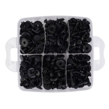 Kraft&Dele KD10612 Sada klipů, spon a stahováku na čalounění 630 ks