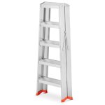Higher montážní dvoustranný žebřík 2x5 S-1905