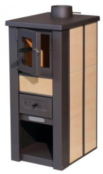 PROTERMO krbová kamna LAVA CERAMIC - moka