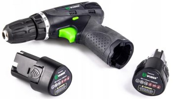 WUBER Aku šroubovák 18V + 2 baterie, nabíječka, příslušenství W52001