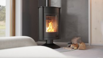 HS FLAMINGO krbová kamna MASTERFLAMME Medie II - černá