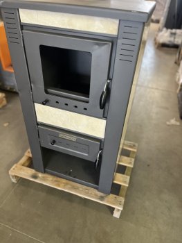 PROTERMO krbová kamna ALPINA BOILER 30kW - béžová (II. Jakost)