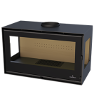 Krbová kamna BRONPI BIMBA-90-3C, 13 kW, antracit