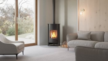 HS FLAMINGO krbová kamna MASTERFLAMME Grande I - černá