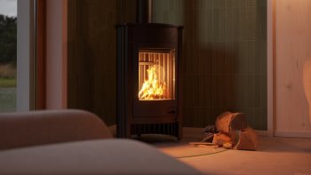 HS FLAMINGO krbová kamna MASTERFLAMME Medie I - černá