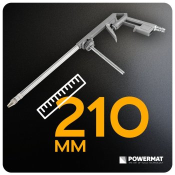 POWERMAT PM-PDR-210T Pneumatická maznice 0,85l