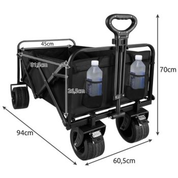 GARDLOV 23084 Skládací přepravní vozík 100 kg