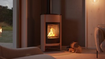 HS FLAMINGO krbová kamna MASTERFLAMME Grande I - krémová