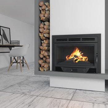 Krbová vložka BRONPI MADRID Vision s ventilátorem, 19 kW