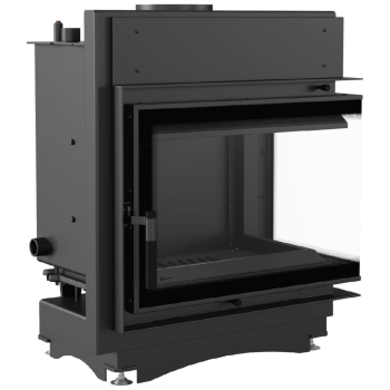 KRATKI Krbová vložka Maja s teplovodním výměníkem 8 kW BS DECO, pravé prosklení