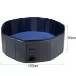 PURLOV 20929 Skládací bazének/psí ohrádka 100 x 30 cm