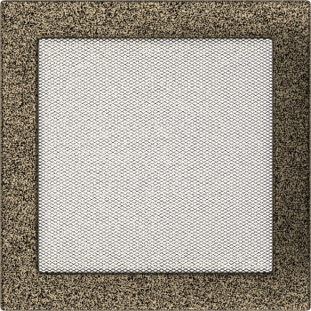 Krbová mřížka 22x22 BASIC staré zlato