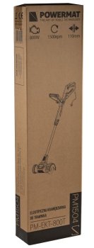 POWERMAT PM-EKT-800T Elektrický ořezávač hran trávníku 800 W