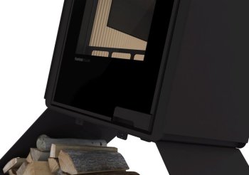 HS FLAMINGO krbová kamna DELUXE SENAI - černá