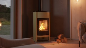 Krbová kamna MASTERFLAMME ® Grande I, olivová