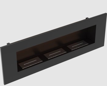 KRATKI Biokrb DELTA 3 TÜV prosklený černý