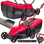 Elektrická sekačka na trávu POWERMAT RTKSE0027, 2200W, 32 cm
