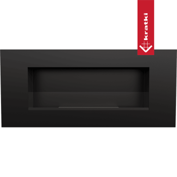 KRATKI Biokrb DELTA 2 TÜV prosklený černý