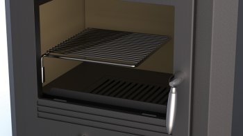 BRONPI krbová kamna MONZA s troubou a varnou plotýnkou