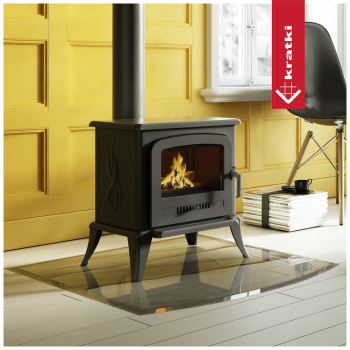 KRATKI krbová kamna KOZA K7 - černá