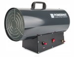 Plynový ohřívač POWERMAT PM-NAG-45GN, 45 kW, s regulátorem a hadicí