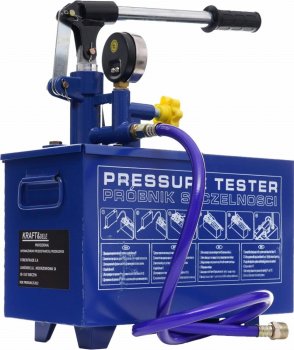 Ruční zkušební tlaková pumpa KRAFT&DELE KD10479, 12 l, 50 bar
