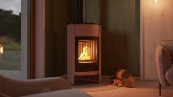 HS FLAMINGO krbová kamna MASTERFLAMME Grande I - krémová