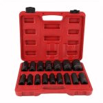 Kraft&Dele KD11769 Rázové hlavice 1/2" 10-32 mm 16ks