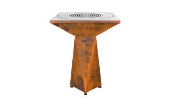 ARTISS Zahradní gril G1 BASIC Corten s deskou z nerezové potravinářské oceli