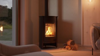 HS FLAMINGO krbová kamna MASTERFLAMME Medie I - černá