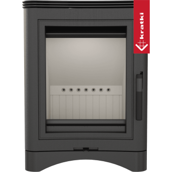 KRATKI krbová kamna KOZA K5 (130mm) - černá