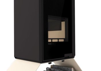 HS FLAMINGO krbová kamna DELUXE SENAI - krémová