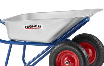 Higher stavební kolečko 130 L nosnost 210 kg WB-6518