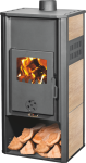 Krbová kamna BLIST ROMA E s výměníkem, 9 kW, krémová