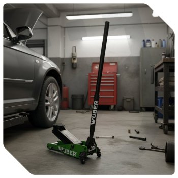 WUBER W22025 Nízkoprofilový hydraulický zvedák pojizdný 1,5T 90-365 mm
