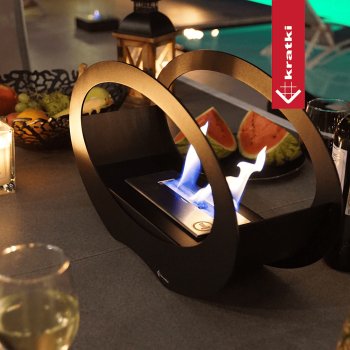 KRATKI biokrb ECHO TÜV - černý