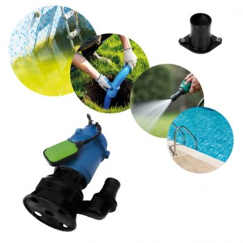 Kraft&Dele WDS2422 Kalové čerpadlo 2850W s plovákem a drtičem