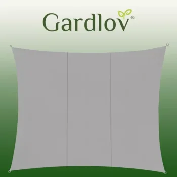 GARDLOV 23143 Stínová plachta 4x3 m šedá