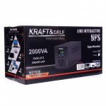 Kraft&Dele KD1930 záložní zdroj UPS 2000VA LCD