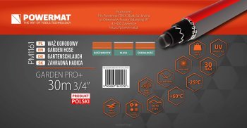 POWERMAT Zahradní hadice GARDEN PRO+ 3/4" 30m 6 vrstev
