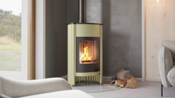 Krbová kamna MASTERFLAMME ® Grande I, olivová