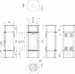 Krbová kamna DEFRO HOME ORBIS EXTENTO H - zlatá