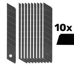 Náhradní čepele do odlamovacího nože Wuber W00011, 18 mm, 10 ks