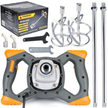 POWERMAT Míchadlo stavebních směsí 2600W PM-MI-2600M