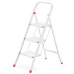 Skládací schůdky do domácnosti HIGHER S-1633, 1x3, pracovní výška 282 cm